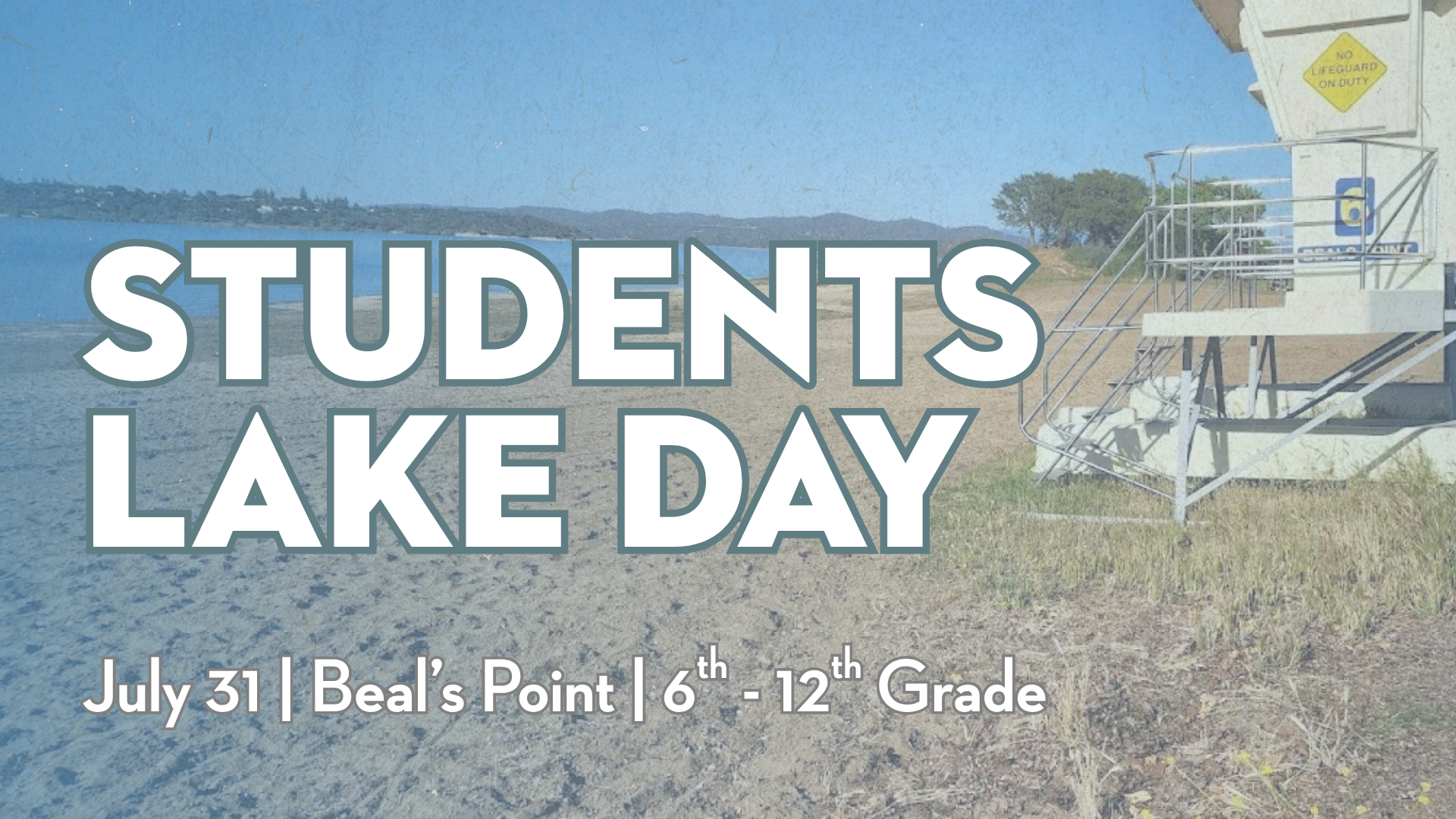 Students Lake Day