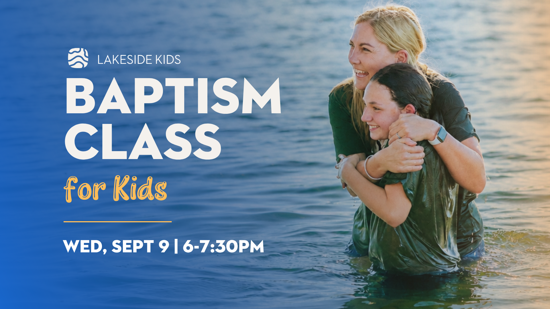 Baptism Class for Kids