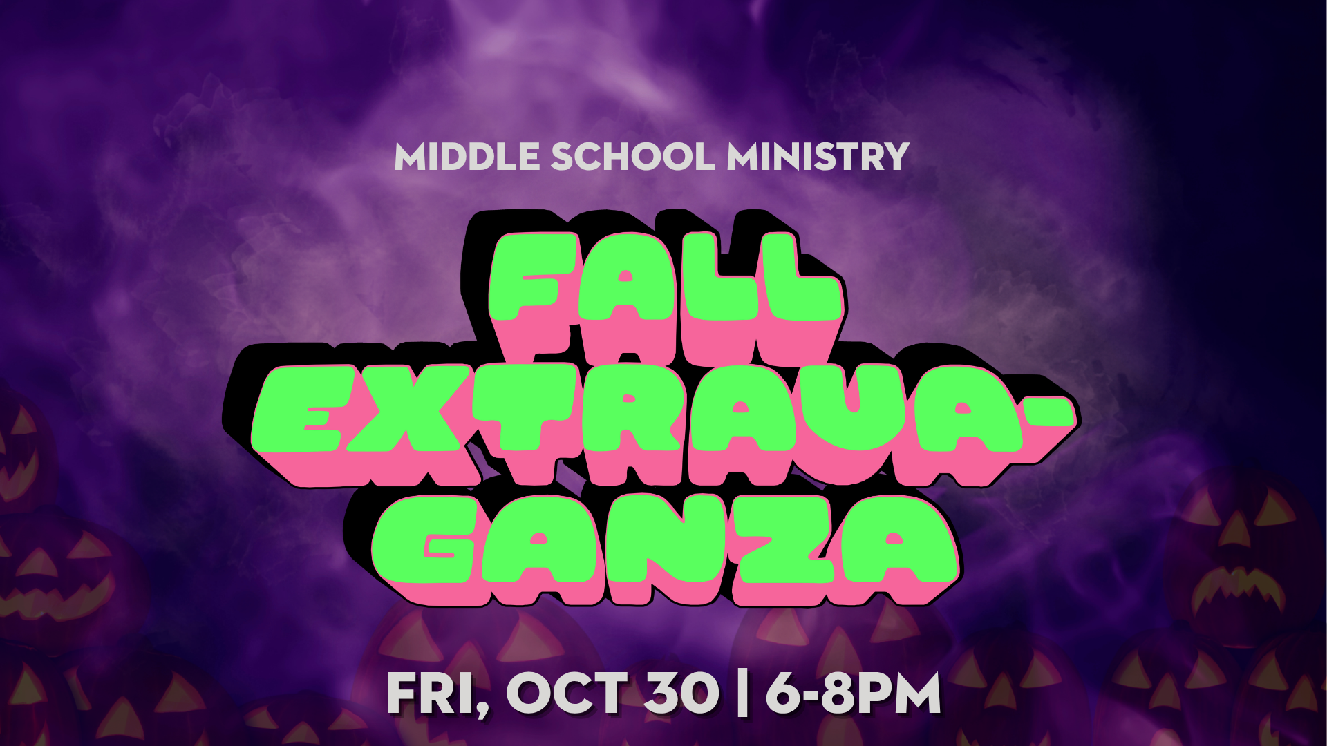 MSM Fall Extravaganza