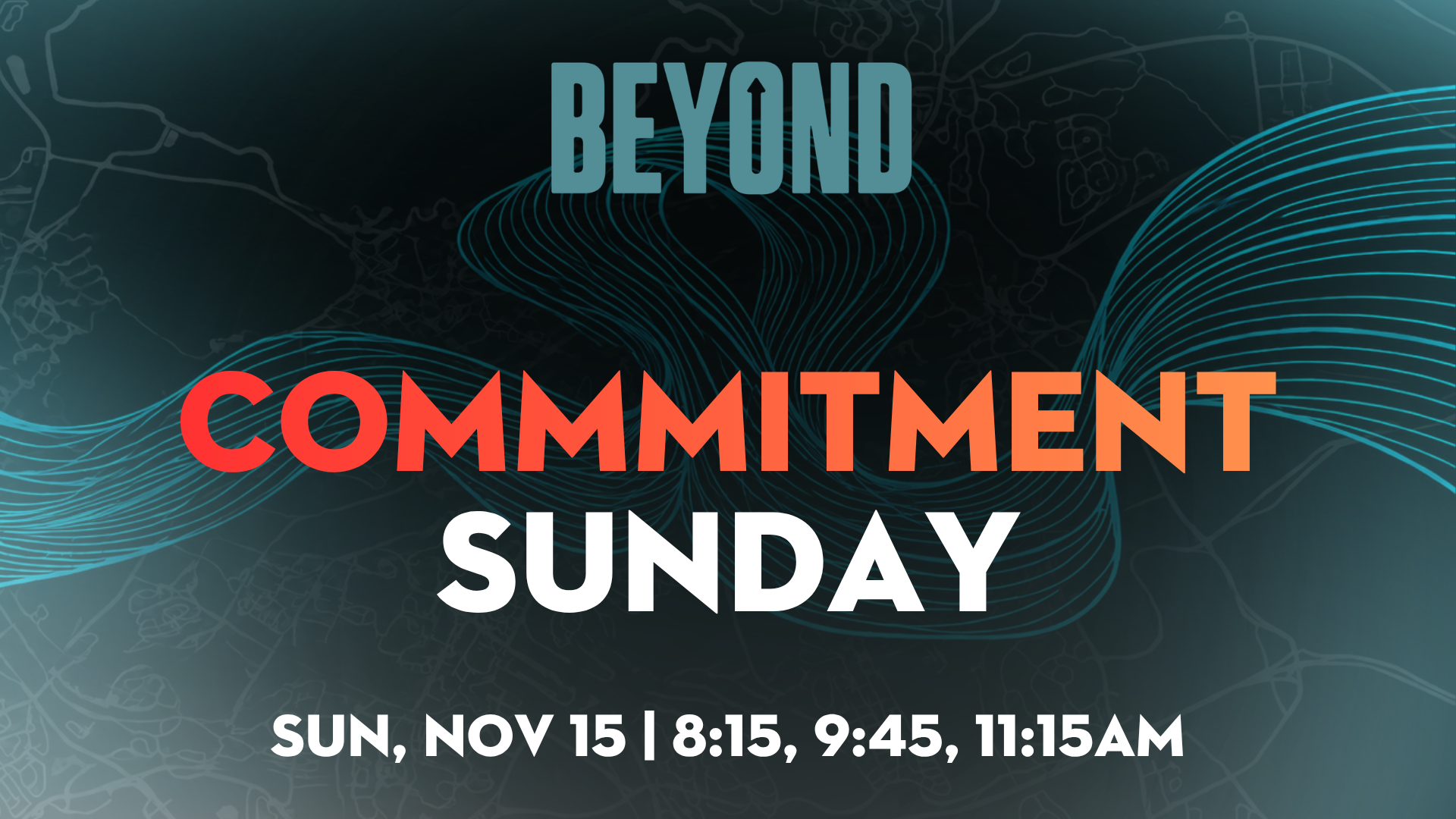 Commitment Sunday