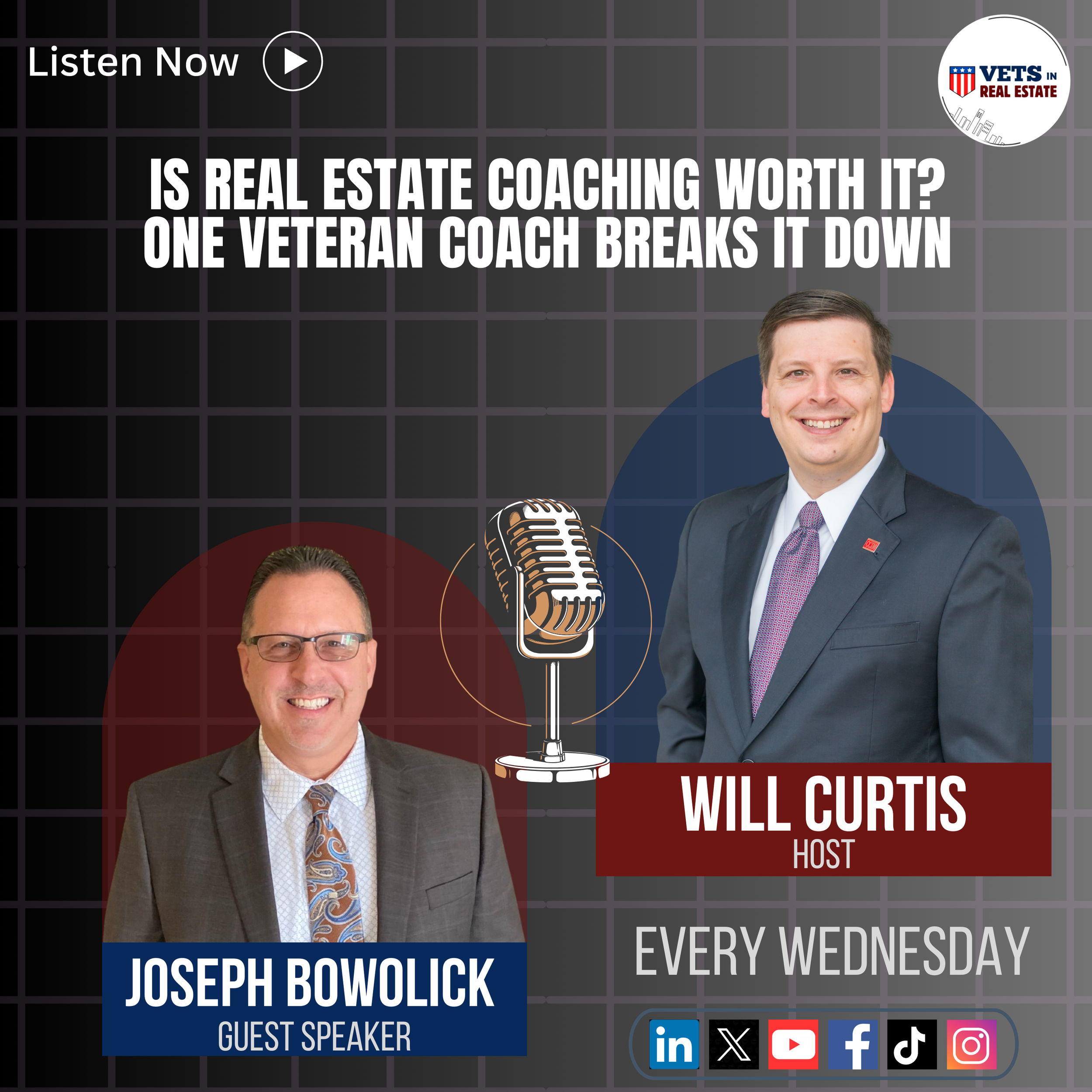 Are you wondering if real estate coaching is actually worth the time and money? In this episode, veteran coach Joseph Bowolick shares his firsthand experience coaching real estate agents, including military veterans, and breaks down the truth about a