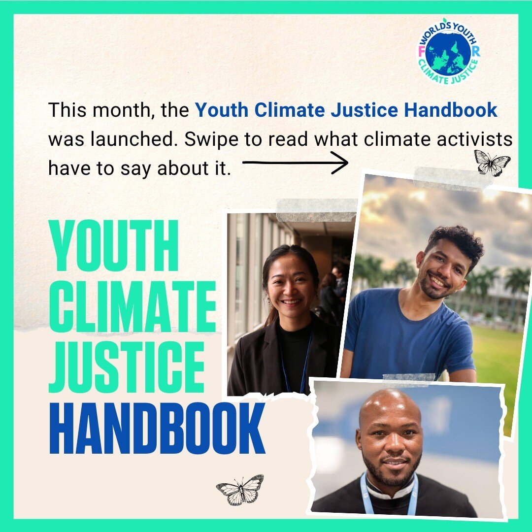 Two weeks ago the #YouthClimateJusticeHandbook launched! 🎉
Members of @wy4cj and @pisfcc, the two organisations behind the handbook, @can.international and @canpacificislands share why the document fills a crucial role in the process towards the #IC