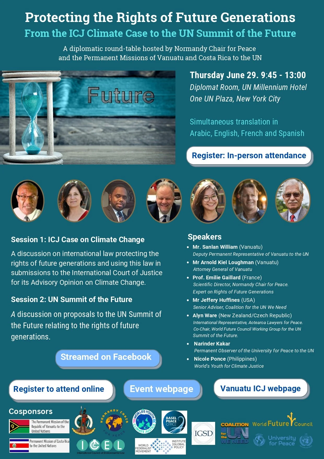 Protecting the Rights of Future Generations From the ICJ Climate Case to the UN Summit of the Future