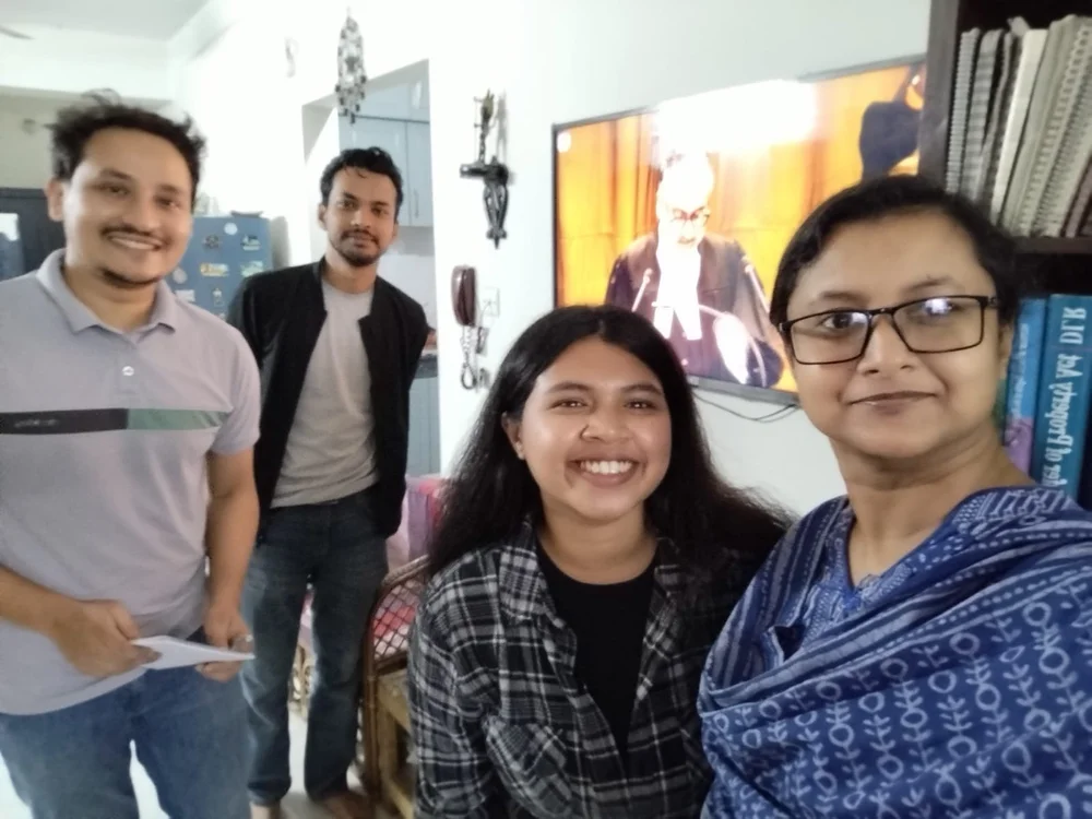 Watch party with the Bangladesh Front