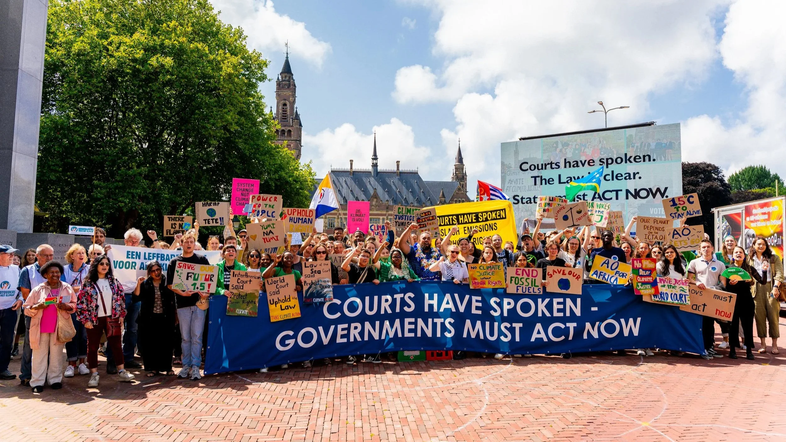 World’s Youth for Climate Justice Celebrates Historic ICJ Ruling Affirming Climate Action is a Legal Duty