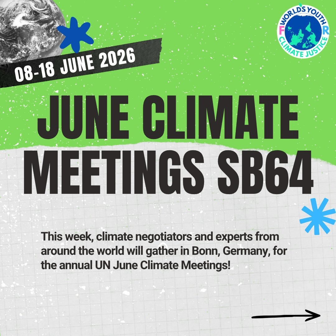 SB64, the annual UN June Climate Meetings in Bonn, Germany, has officially started! 🌟

This is the first major UN negotiating session since COP30 and the adoption of the UNGA resolution to operationalize the ICJ&rsquo;s climate ruling.

Over the nex