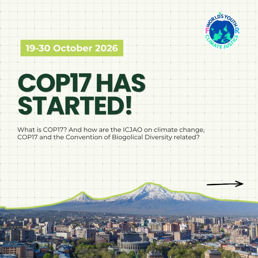 🌍 COP17 of the UN Convention on Biological Diversity is now underway in Yerevan, Armenia.

This is the first global review of the 23 targets agreed in Montreal in 2022. These include protecting 30% of land and sea for nature, reforming $500bn in env