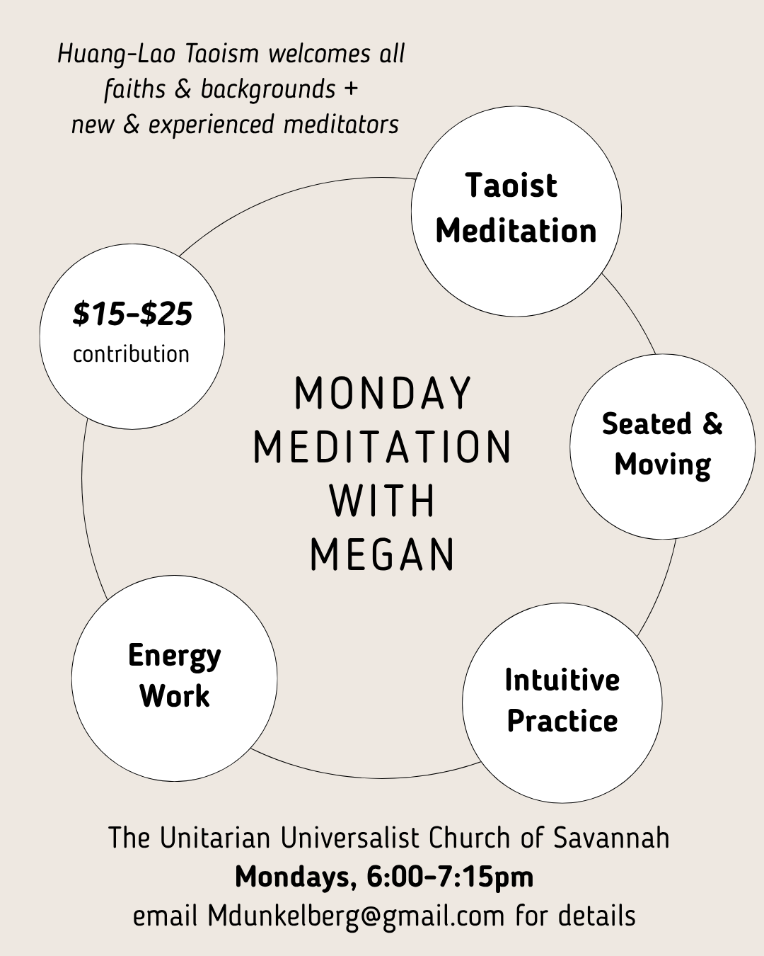 Meditation with Megan, Multipurpose Room 