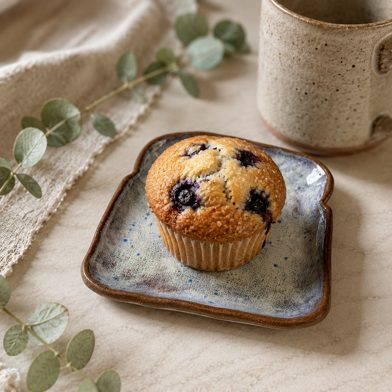 PreOrder - Handmade Petite Toast Plate - Artisan Glaze Collection