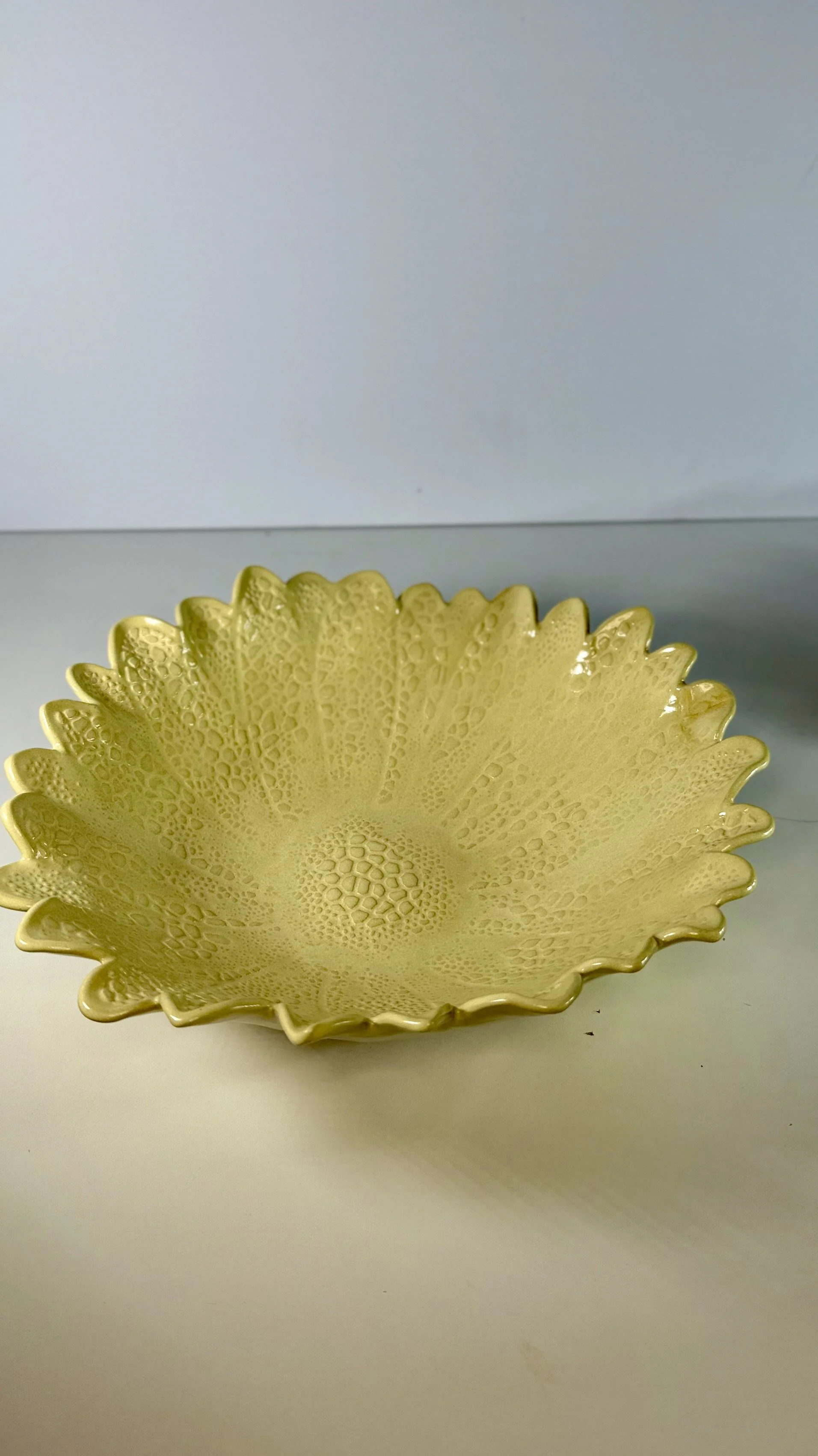 PreOrder: Golden Sunflower Handcrafted Ceramic Bowl