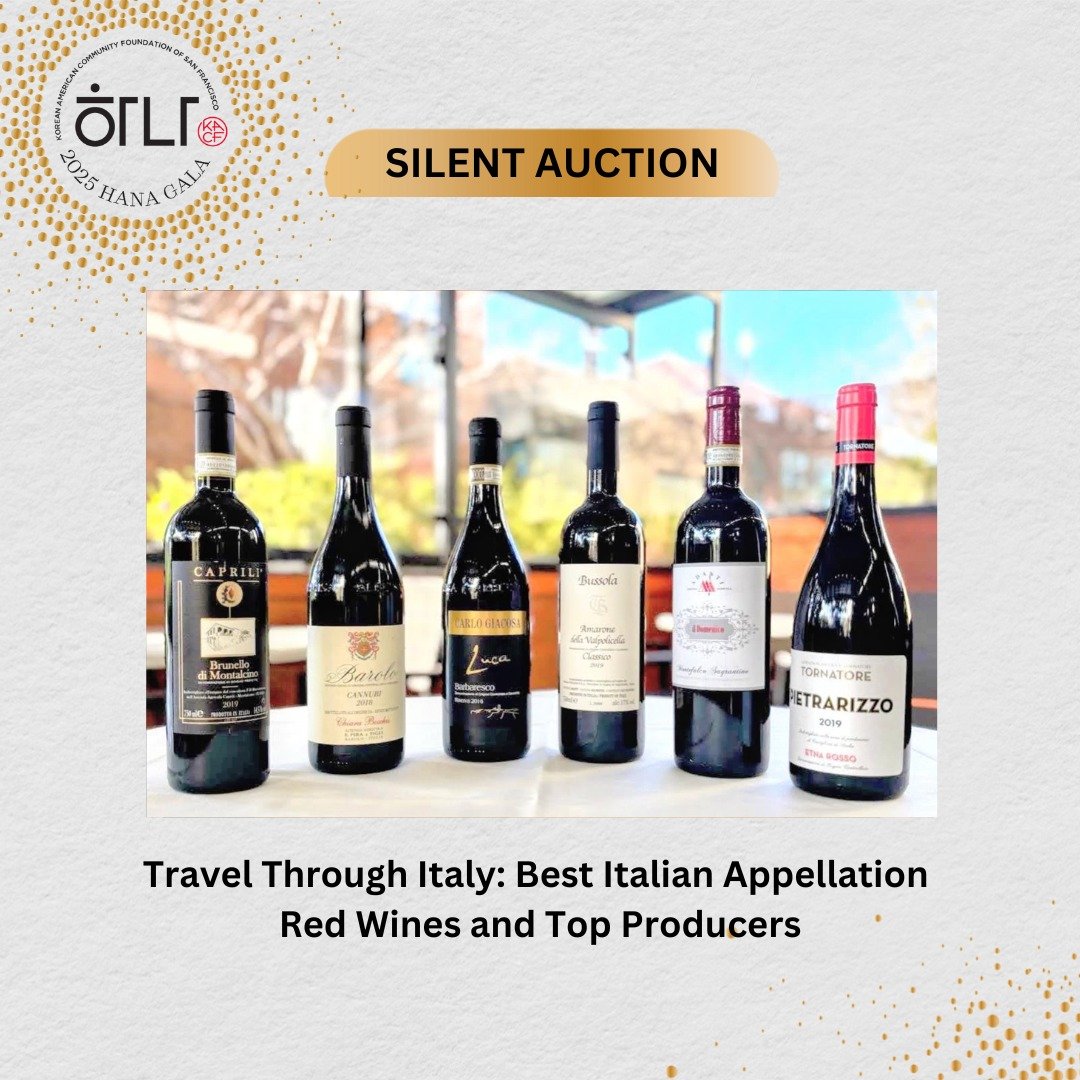 🍷🎾🍝 Only 3 days to go until our 2025 HANA Gala &mdash; and we&rsquo;re celebrating in style!

✨ Get ready to bid on Italy&rsquo;s finest red wines from legendary appellations &mdash; perfect for collectors, connoisseurs, and anyone who enjoys a go