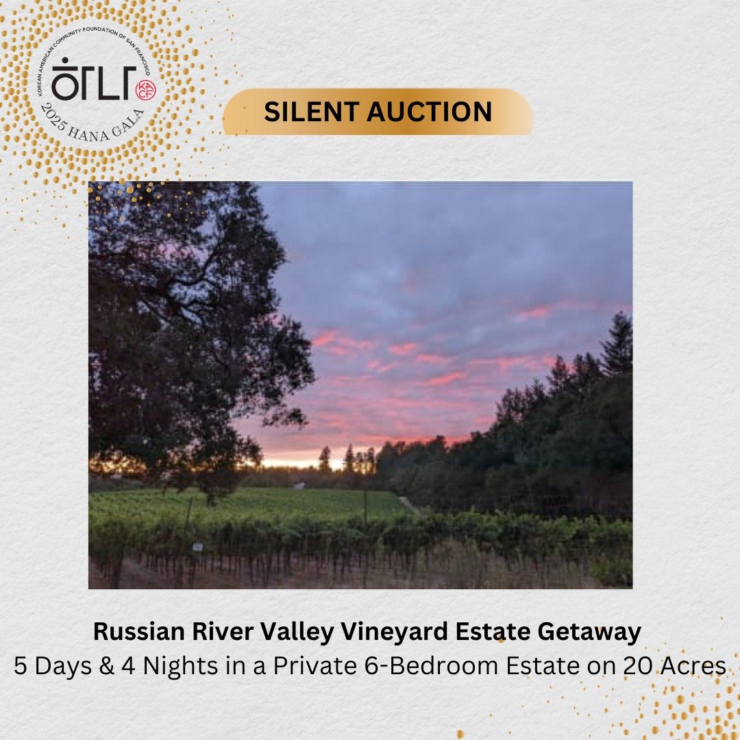 👀🙌 Our Silent Auction is officially live&mdash;and you won&rsquo;t want to miss these incredible getaway and luxury items up for bid!

&bull; Russian River Valley Retreat &ndash; Escape to wine country 🍇 for a peaceful stay among the redwoods and 