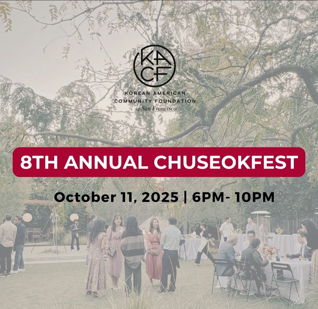🌕✨Let&rsquo;s celebrate Chuseok Together!
KACF-SF&rsquo;s annual Chuseok harvest festival will be on October 11. Join us as we raise a glass to friendship, culture and community - and don&rsquo;t miss our lucky draw for a premium Korean beauty devic