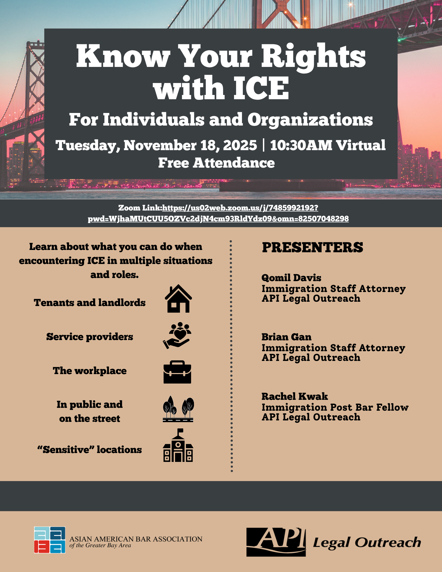 Know Your Rights with ICE: For Individuals and Organizations