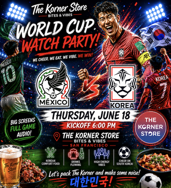 KAPS Watch Party: South Korea 🇰🇷 vs Mexico 🇲🇽