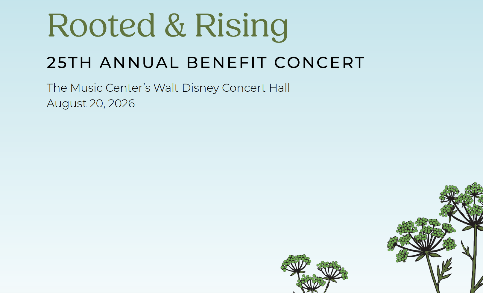 “Rooted &amp; Rising” 25th Annual Benefit Concert for KYCC (LA)