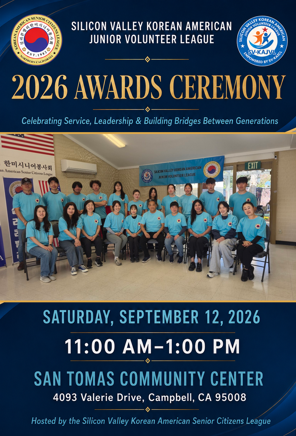 SV Korean American Junior Volunteer League Student Award Ceremony w/ KASCL