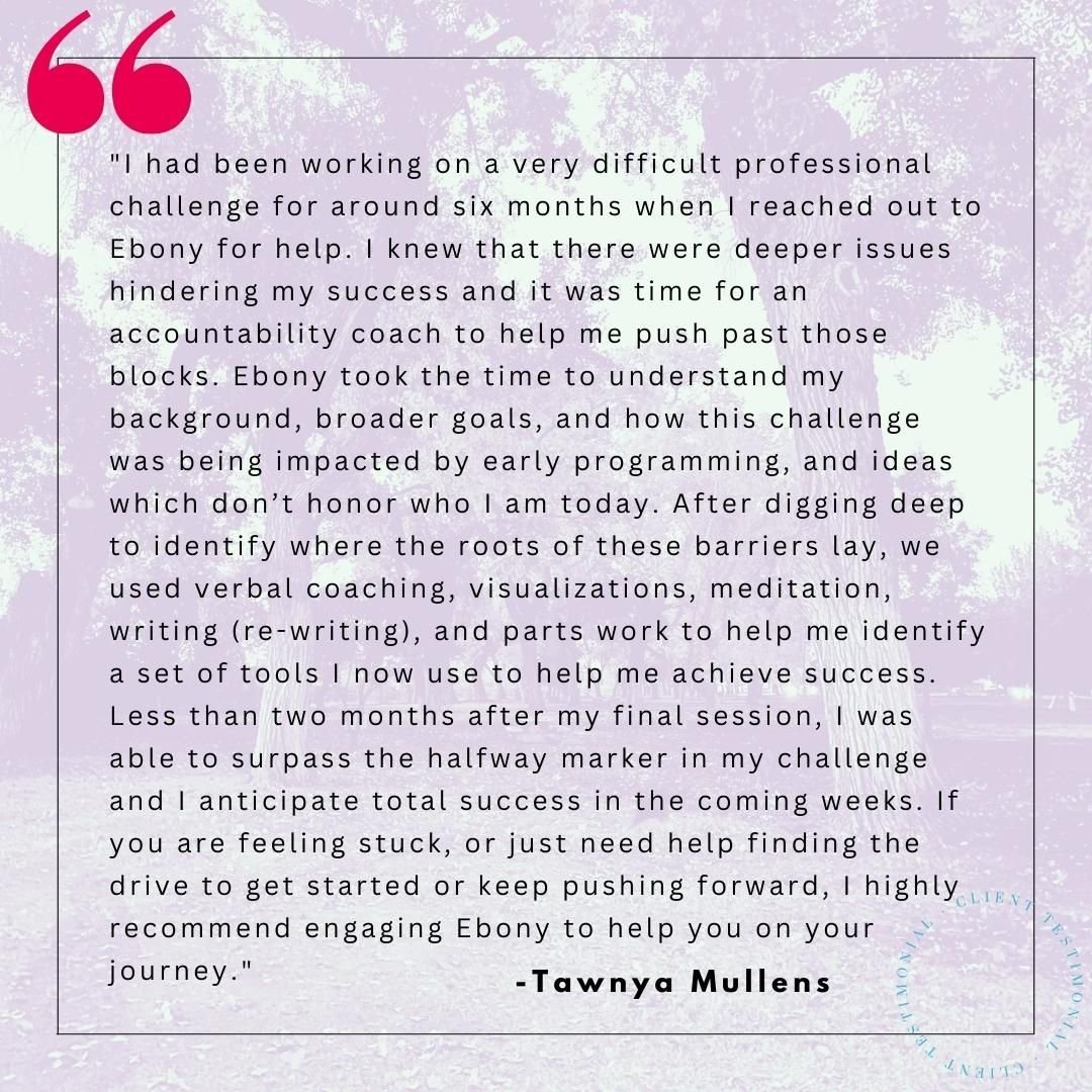 Tawnya was the first person to pay my full rate when I went from barely charging $75/hour to offering 3 months of coaching for like $1,750. The thought of charging $150/hr made me nauseous and I had to practice every rate increase in the mirror until