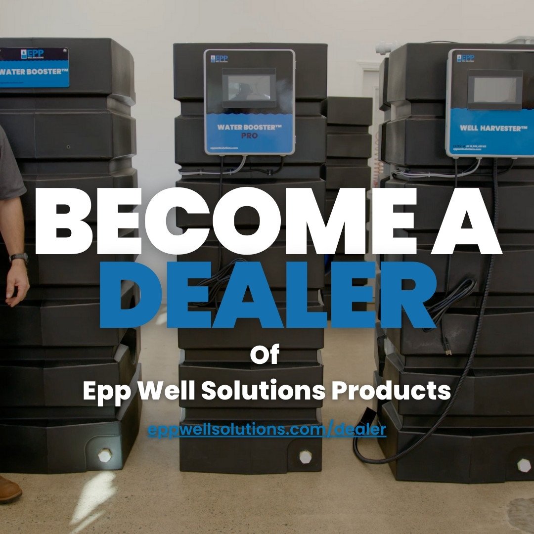 Calling all well companies, plumbers, electricians, construction companies, and contractors! You can now become an authorized dealer of Epp Well Solutions products! Learn more about the benefits and sign up at https://eppwellsolutions.com/dealer