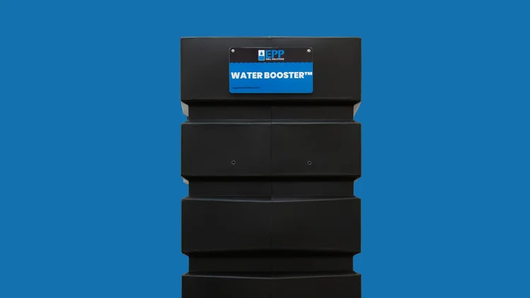 Water Booster water storage and pressure system