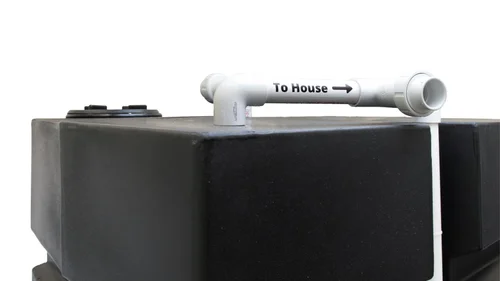 Water Booster outlet plumbing