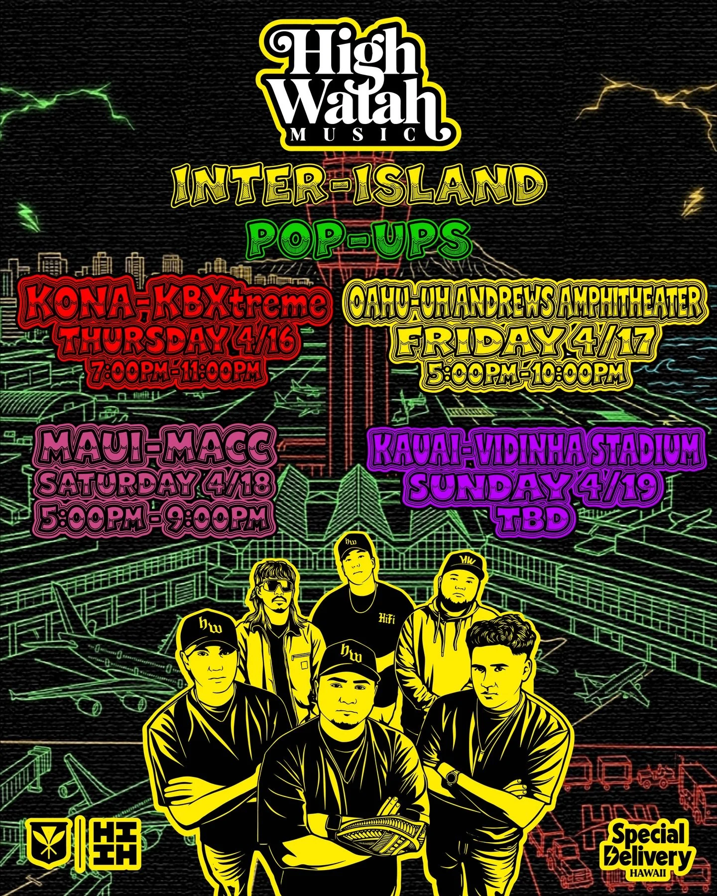 Katchafire Tour Pop-Up Dates ‼️

It&rsquo;s going down this week family! We&rsquo;re going inter-island with the legendary @katchafireofficial and this time we got the Watah Supply with us!😎

Get your hands on all our newest Watah merch in Kona, Mau