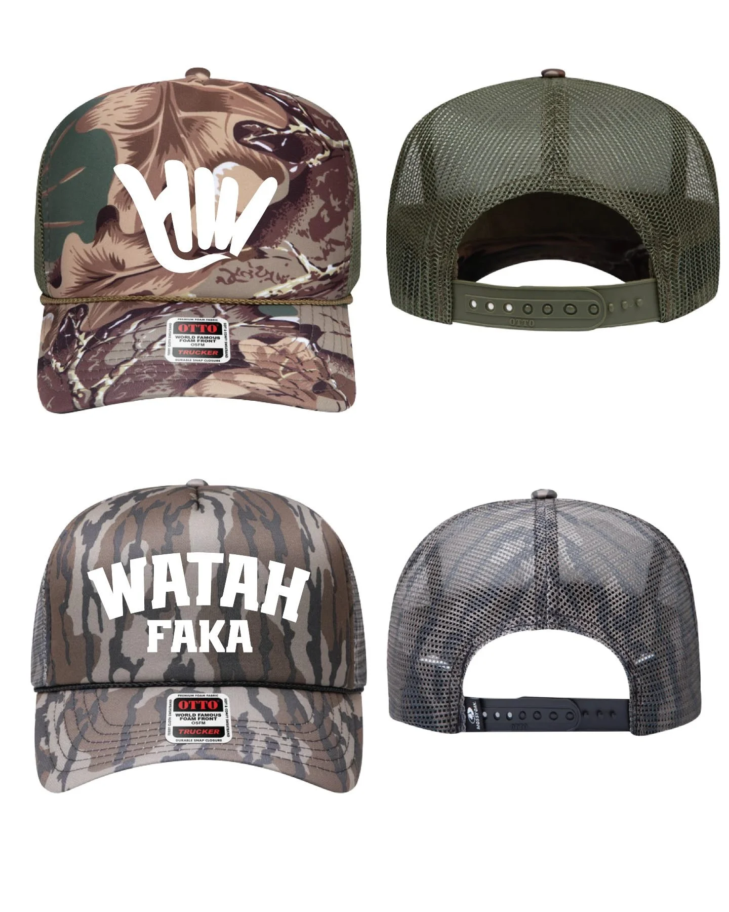 RELEASING ONLINE TOMORROW AT 10 AM‼️

&bull; Camo HW Shaka Trucker
&bull; Mossy Oak Watah Faka Trucker
&bull; Black Watah Boy/ Watah Girl Trucker
&bull; Light Camo Watah Girl/Watah Boy Trucker
&bull; Watah Boy Vol. 2 Album Keiki and Adult Tee
&bull; 
