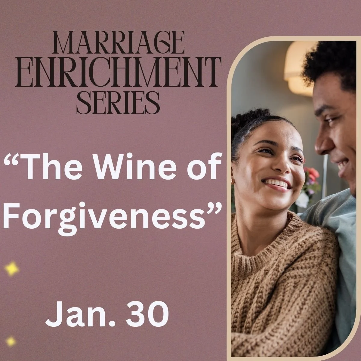 Marriage Enrichment: Wine of Forgiveness