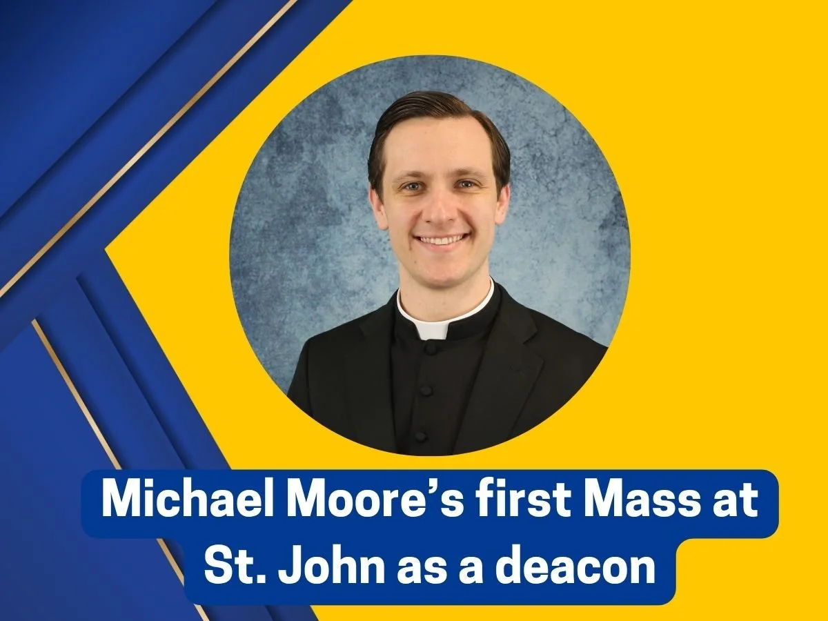 Michael Moore’s First Mass at St. John as Deacon