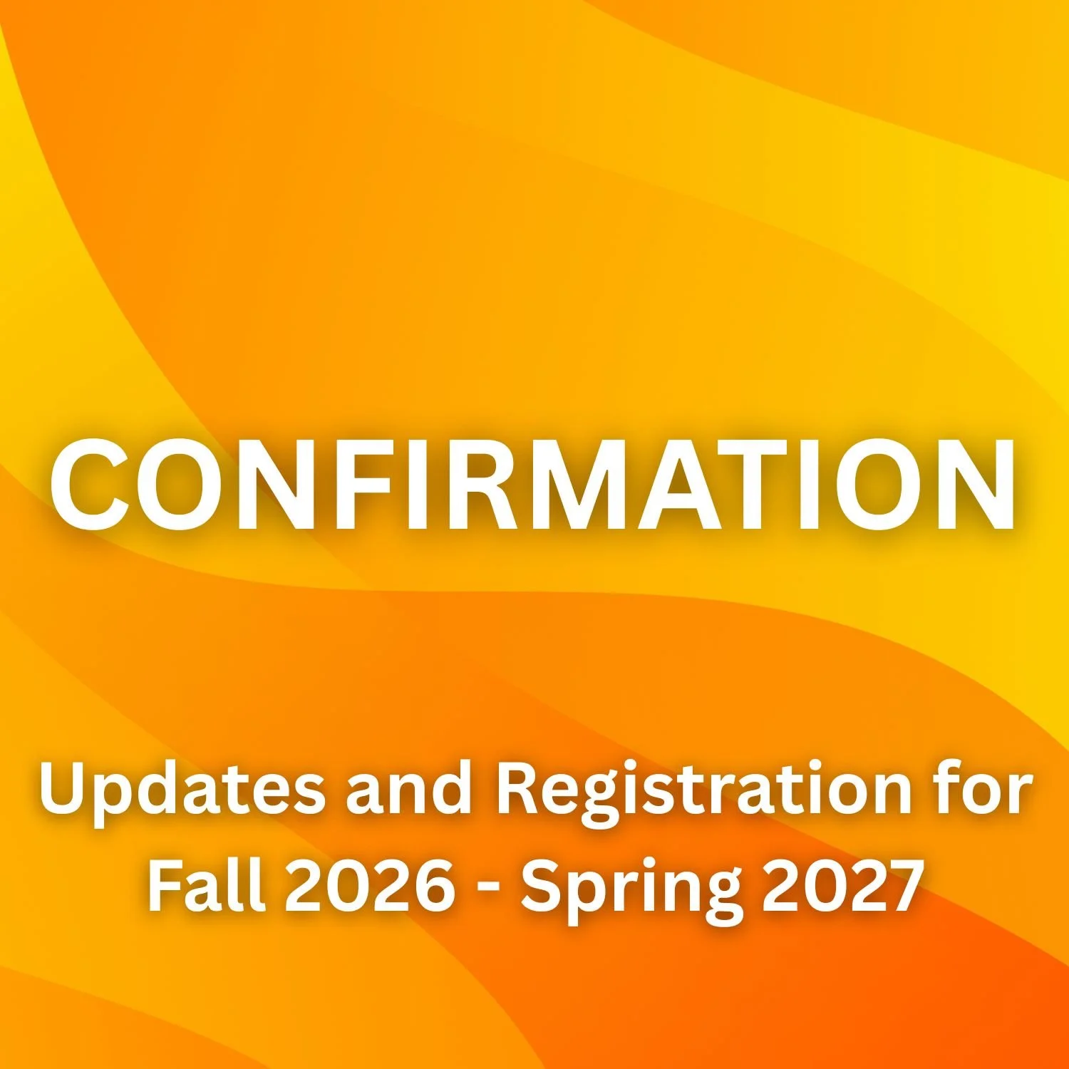Confirmation Information for Parents