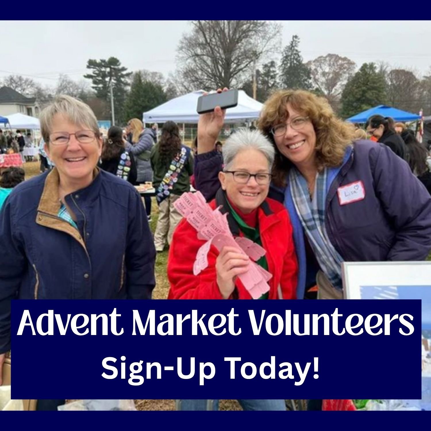 Advent Market Volunteers Needed!