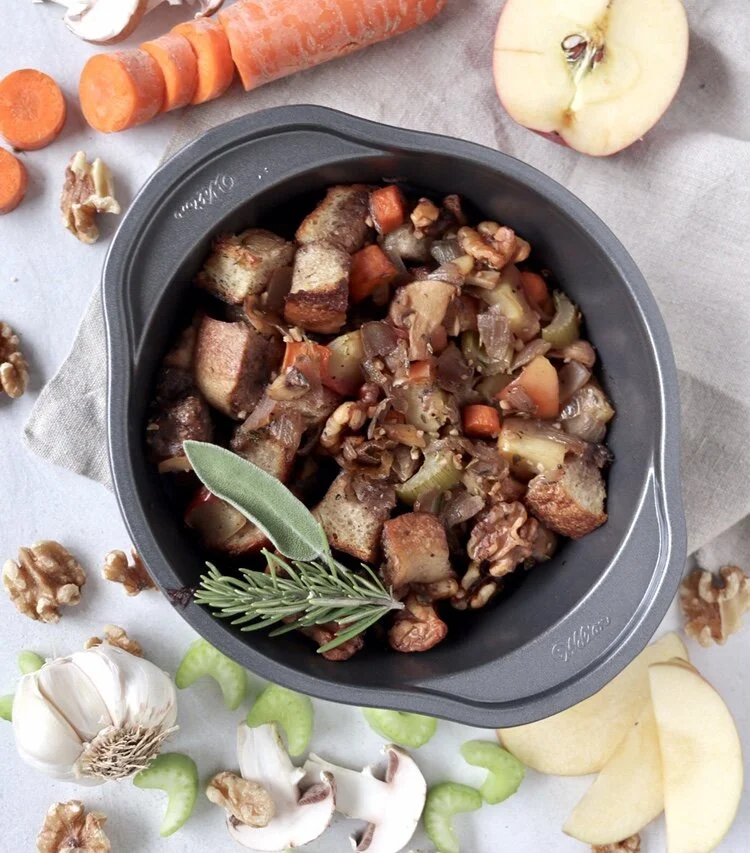 Vegan Sourdough Stuffing