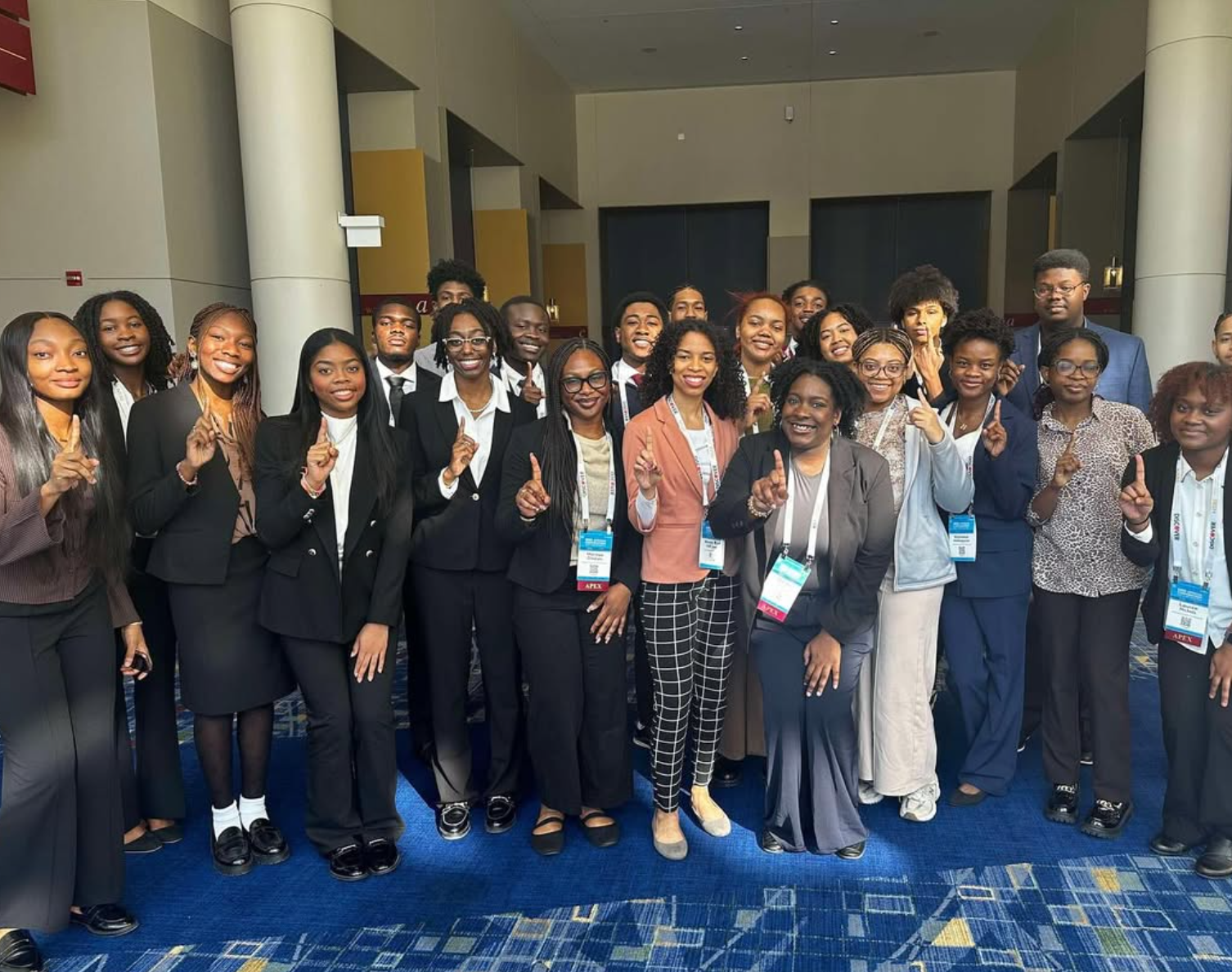 MIT-NSBE members at the 51st Annual National NSBE Convention in March of 2025