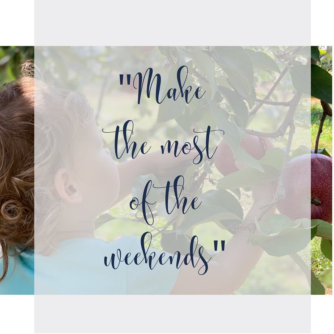 Happy Fri-yay! 🥳 Working parents 👩&zwj;💻 mantra: make the most of the weekends!🙌

Top 5 favorite ways to accomplish:
1. Go on an adventure. 🗺 This can be as big as a day trip or as small as a nature scavenger hunt 🍃 in the neighborhood. The imp