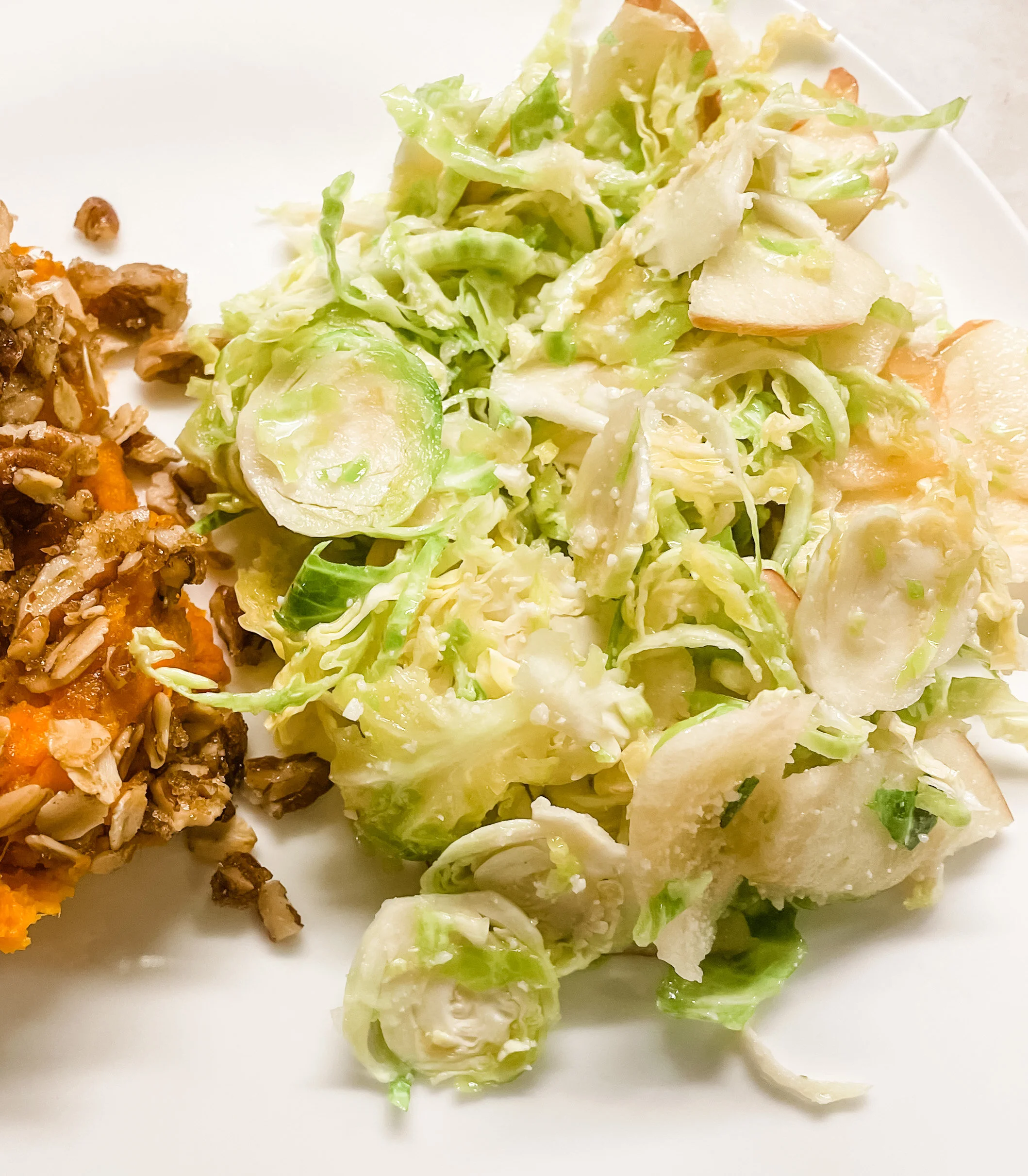 Brussels Sprout Apple Salad