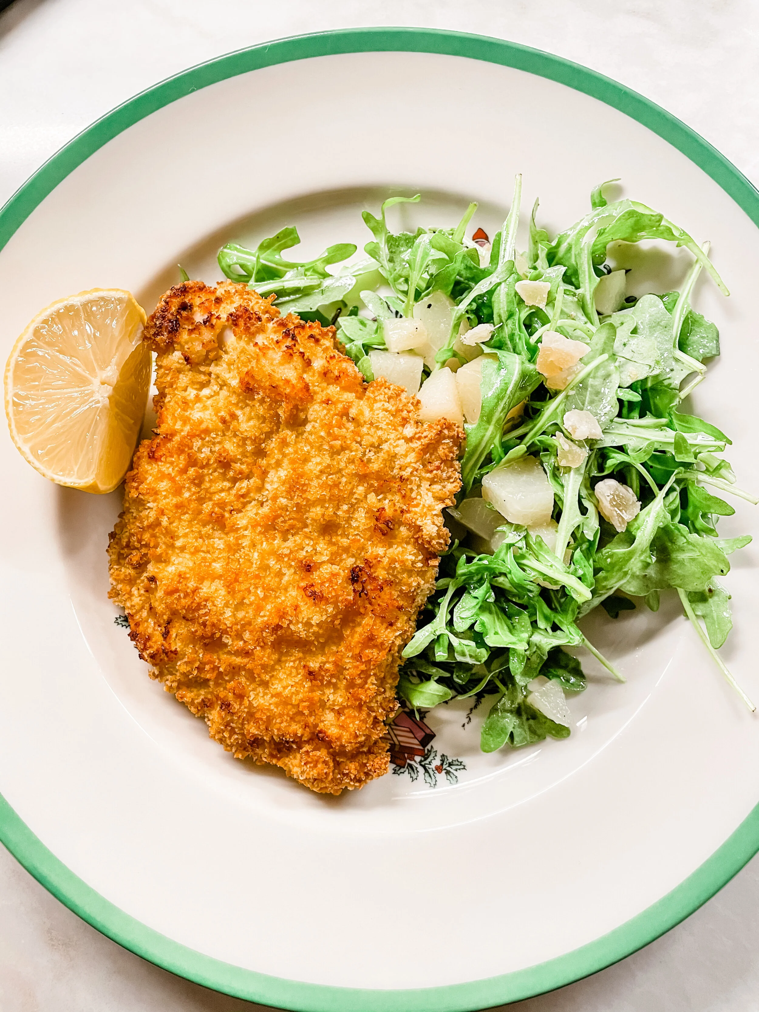 Air Fryer Chicken Schnitzel