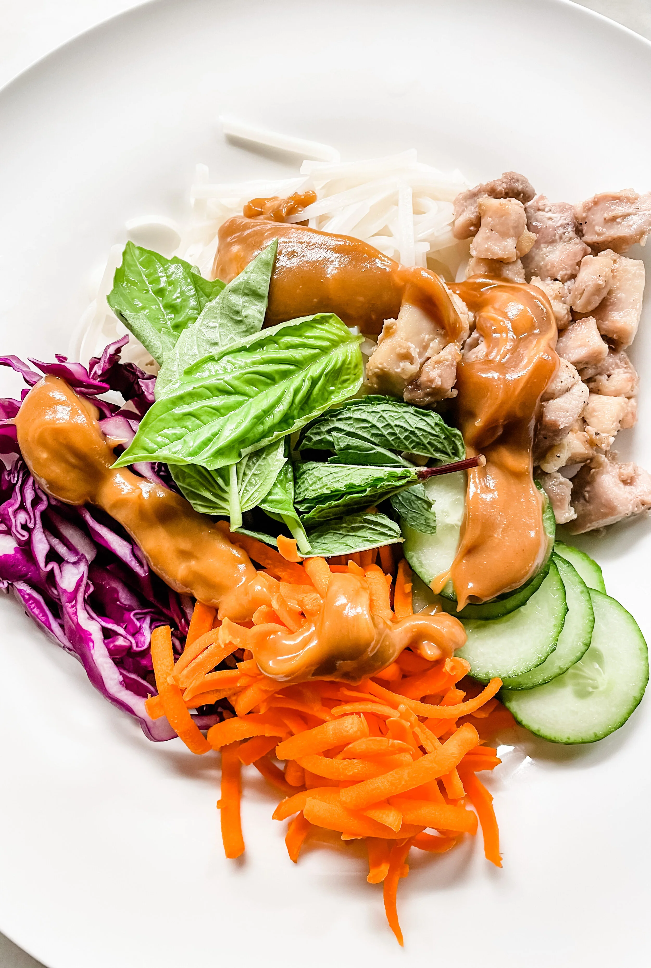 Thai Peanut Chicken Bowls