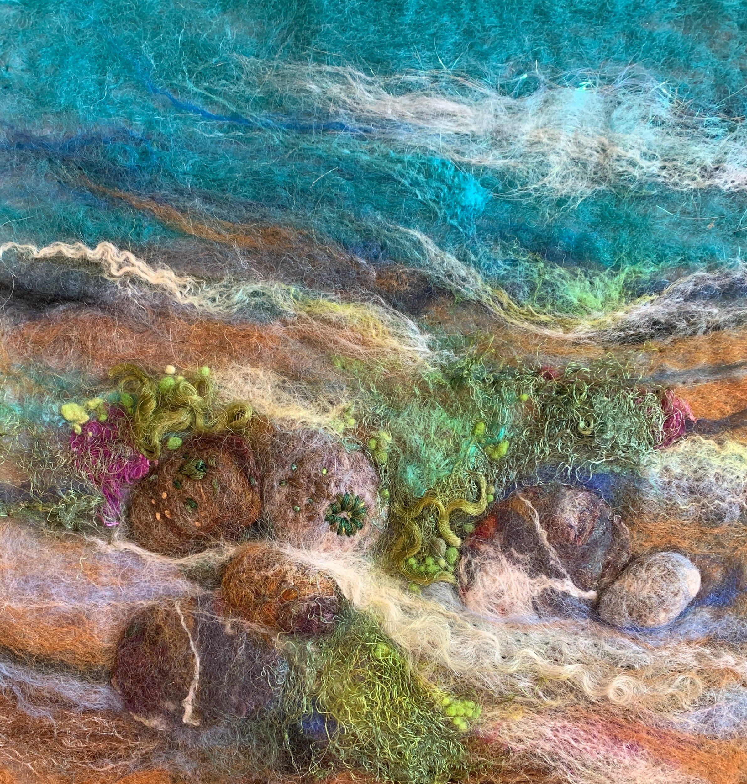 I love rocks! Felted and otherwise — Natalie Woven
