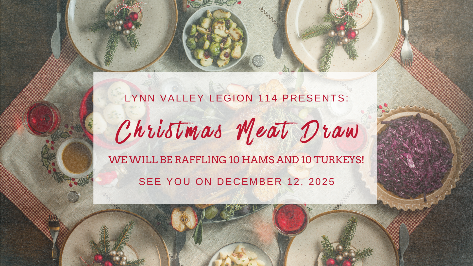 Christmas Meat Draw