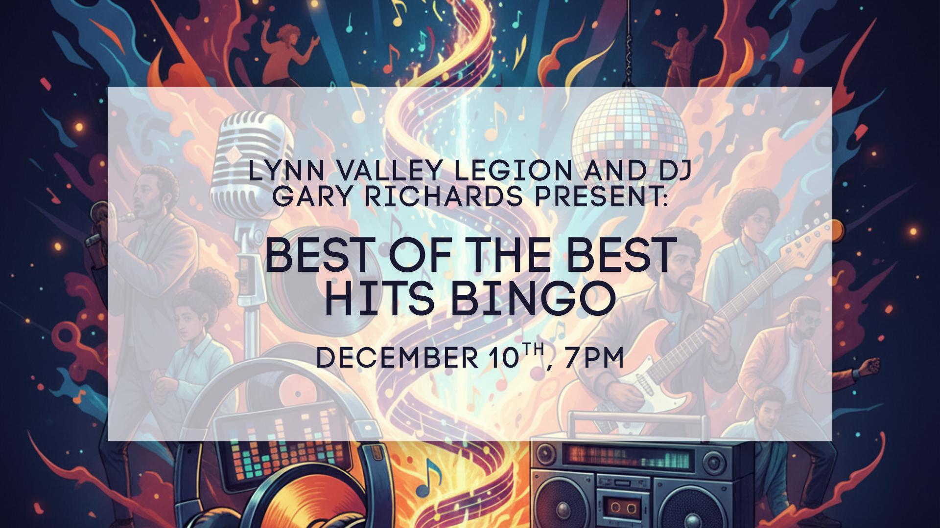 Best of the Best Hits Bingo