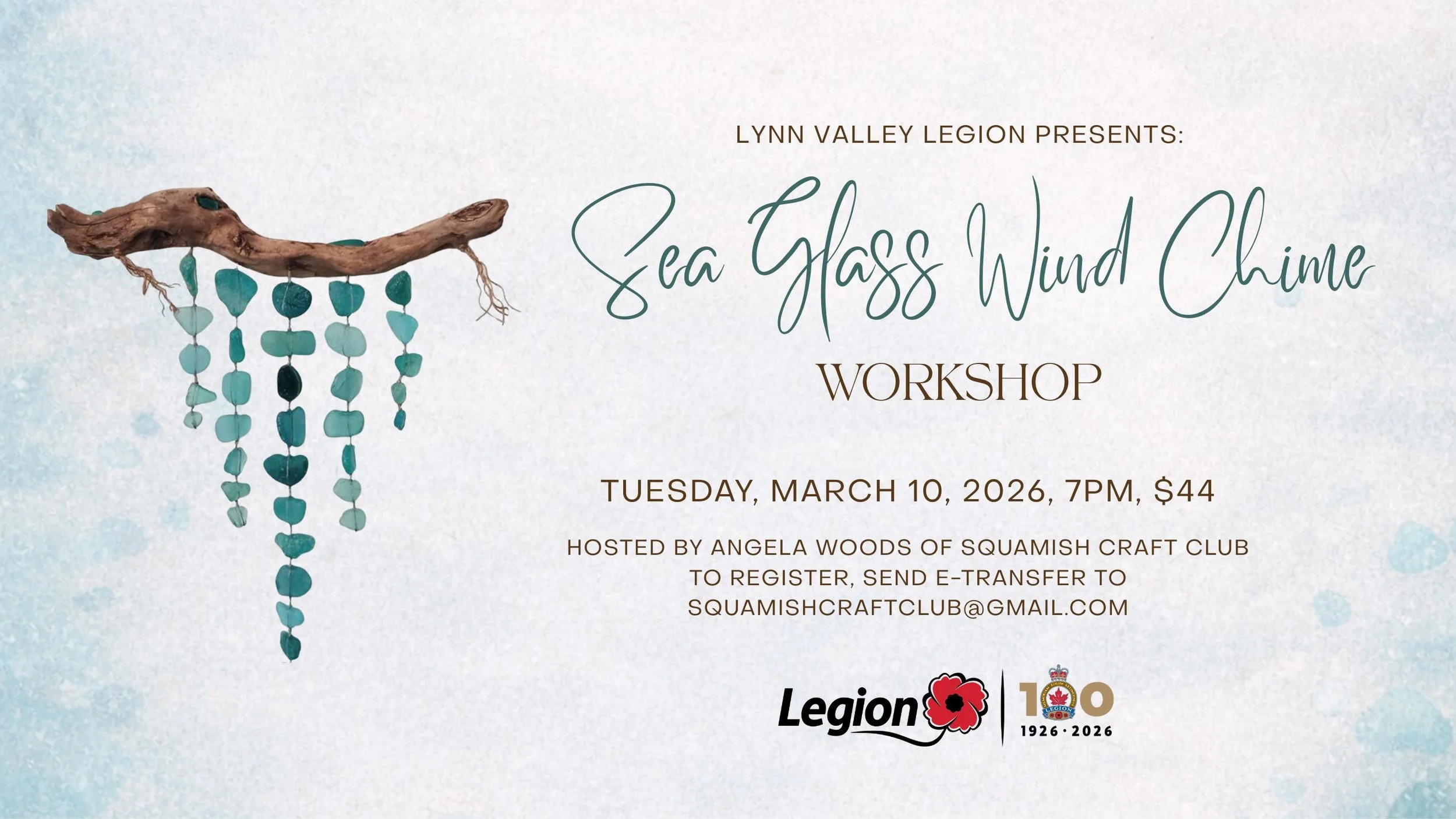 Sea Glass Wind Chime Workshop