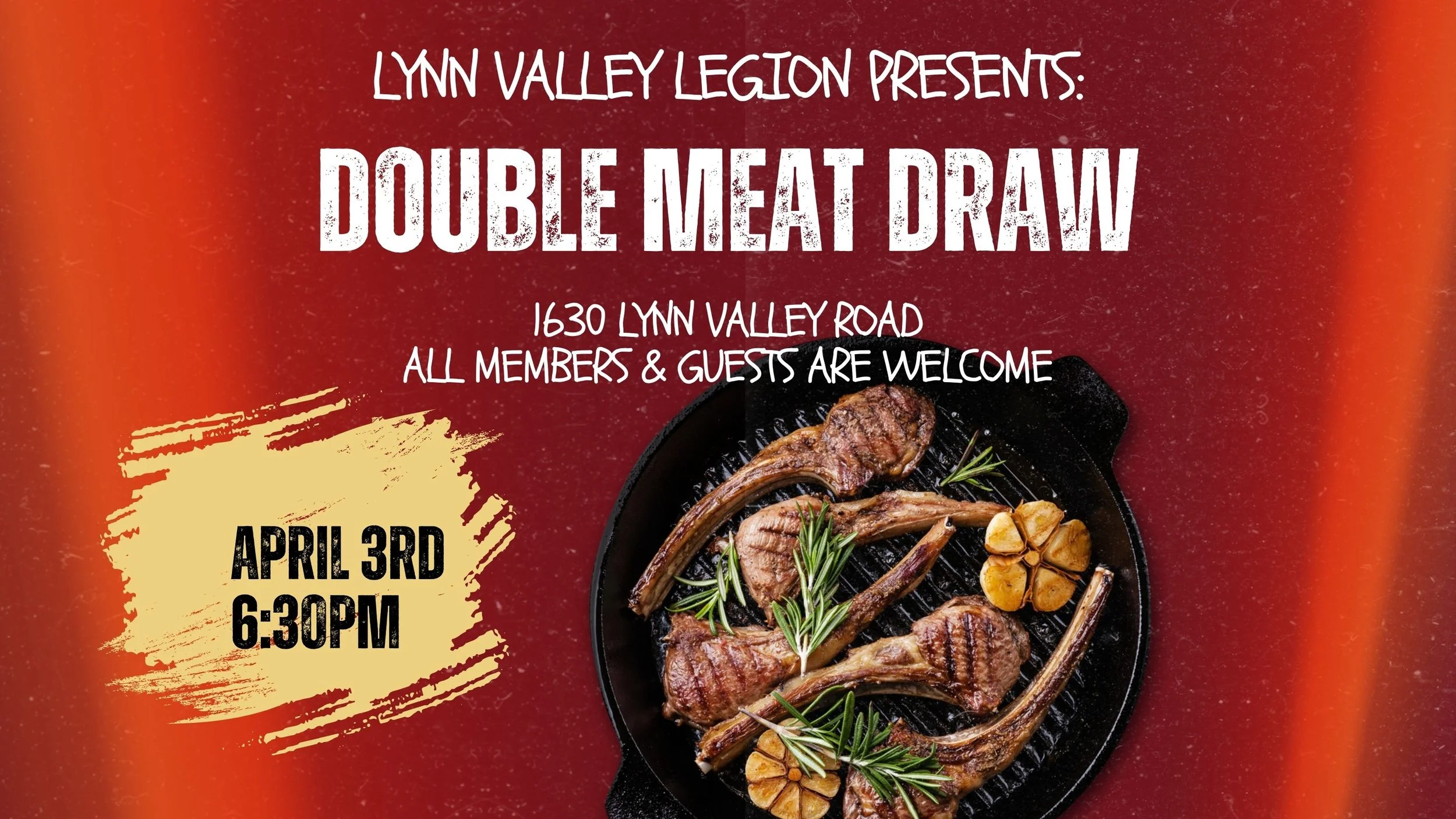 Double Meat Draw &amp; 50/50