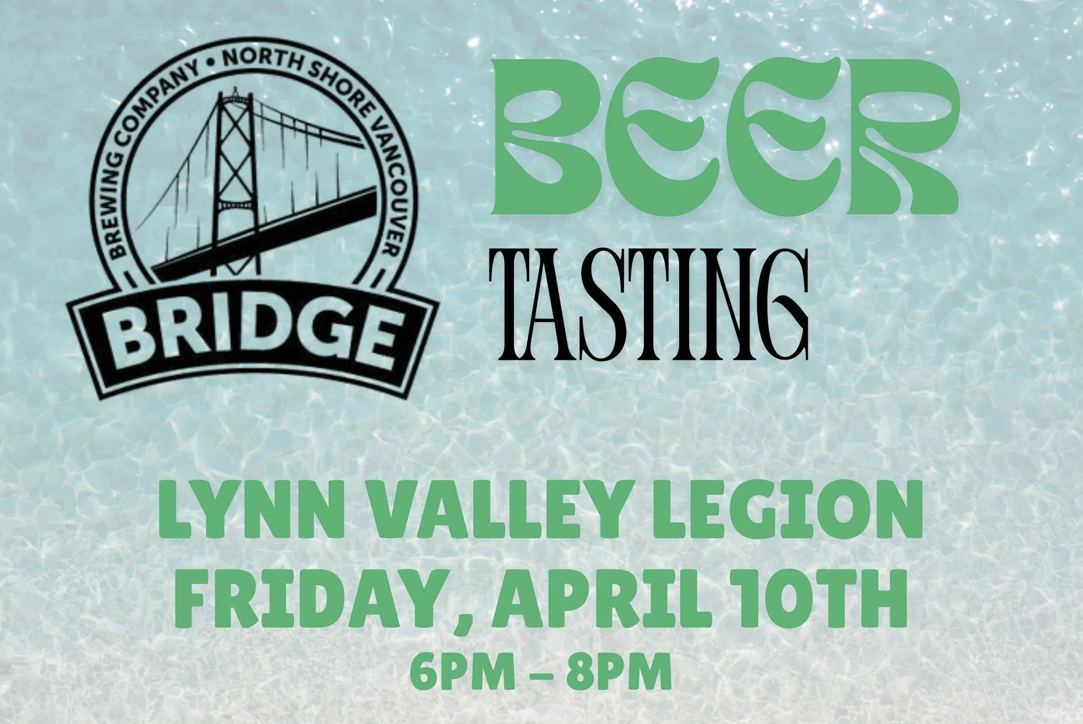 Bridge Brewing Beer Tasting