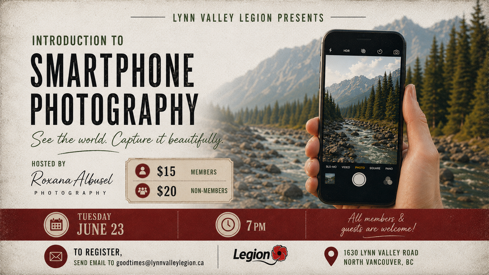 Smartphone Photography Class