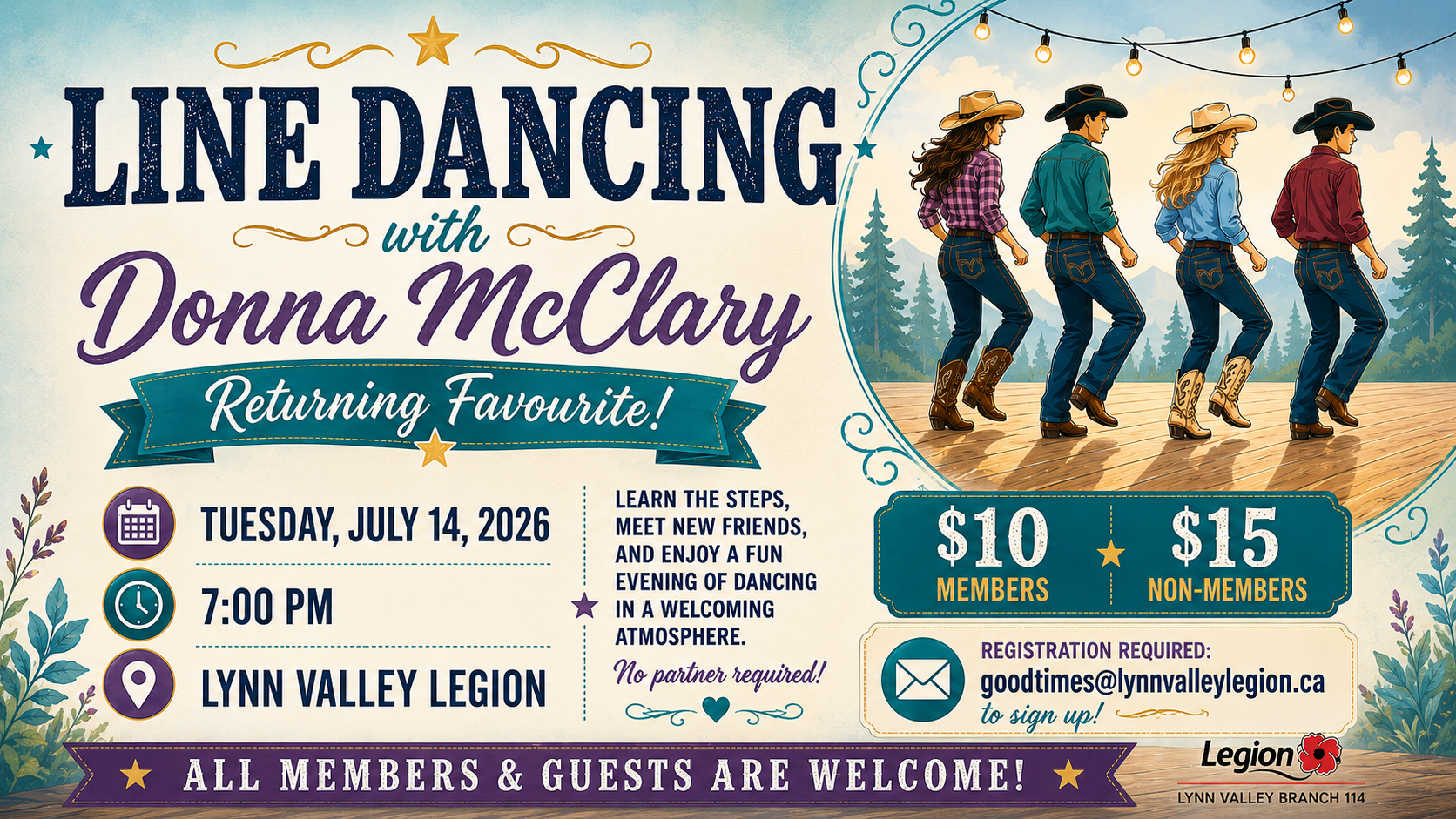 Line Dancing Returns!