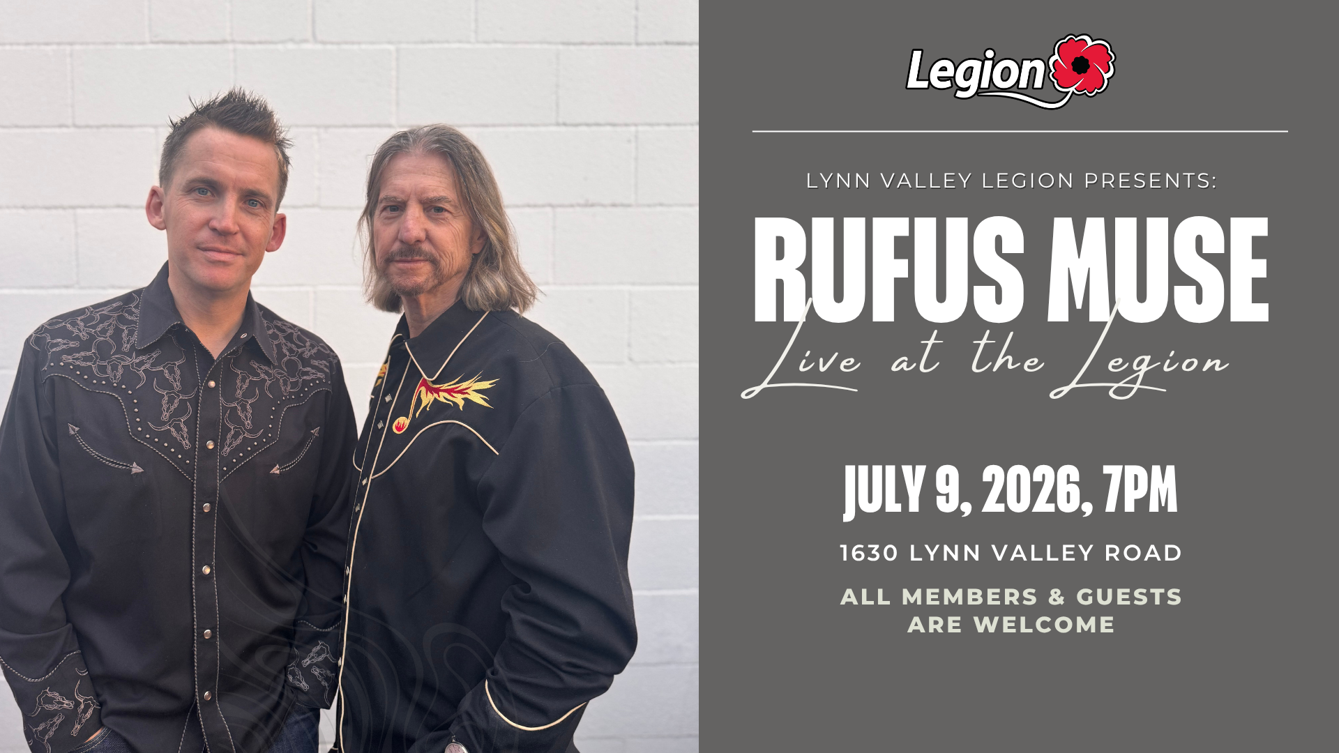 Live Music: Rufus Muse