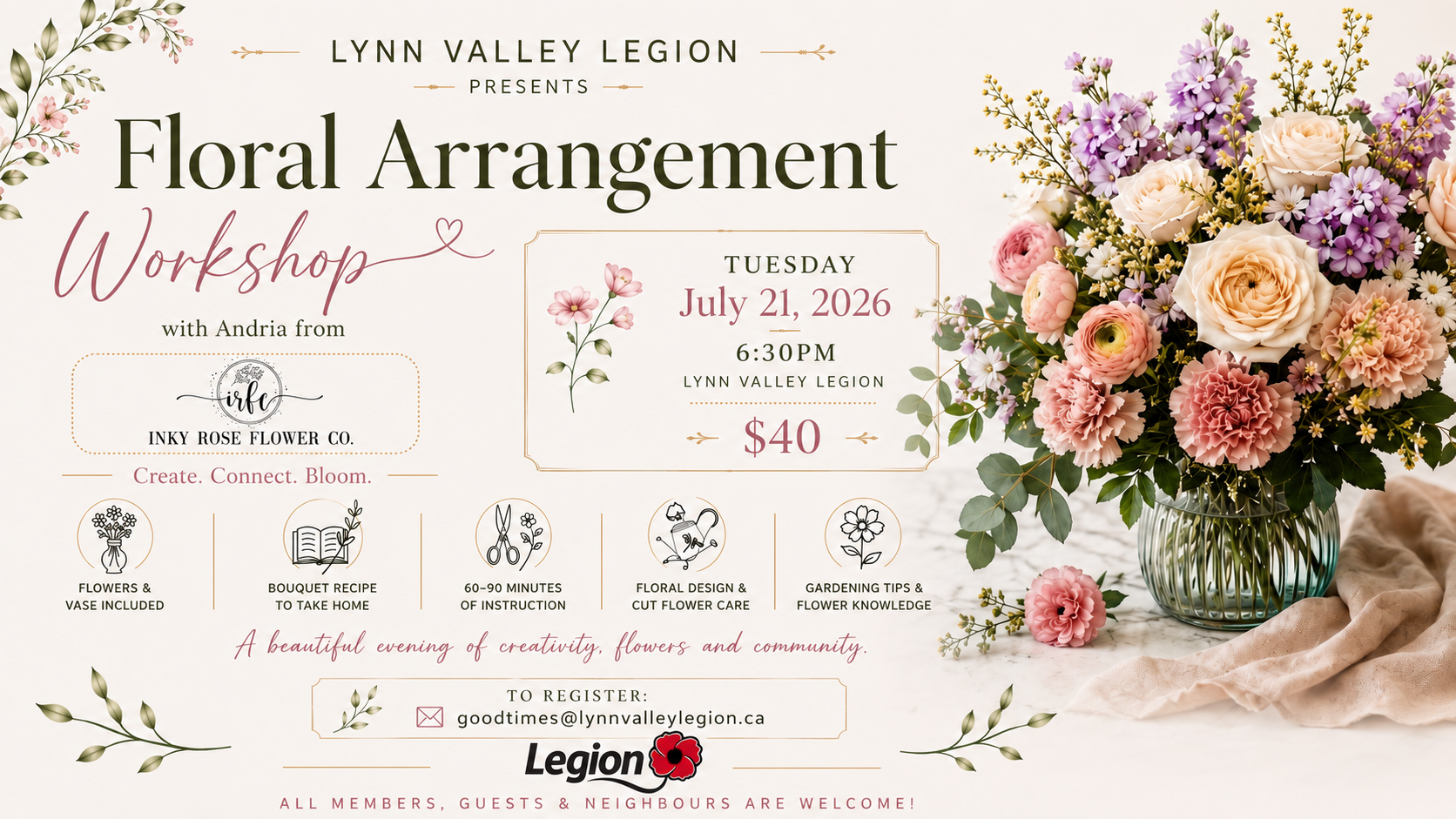 Floral Arrangement Workshop