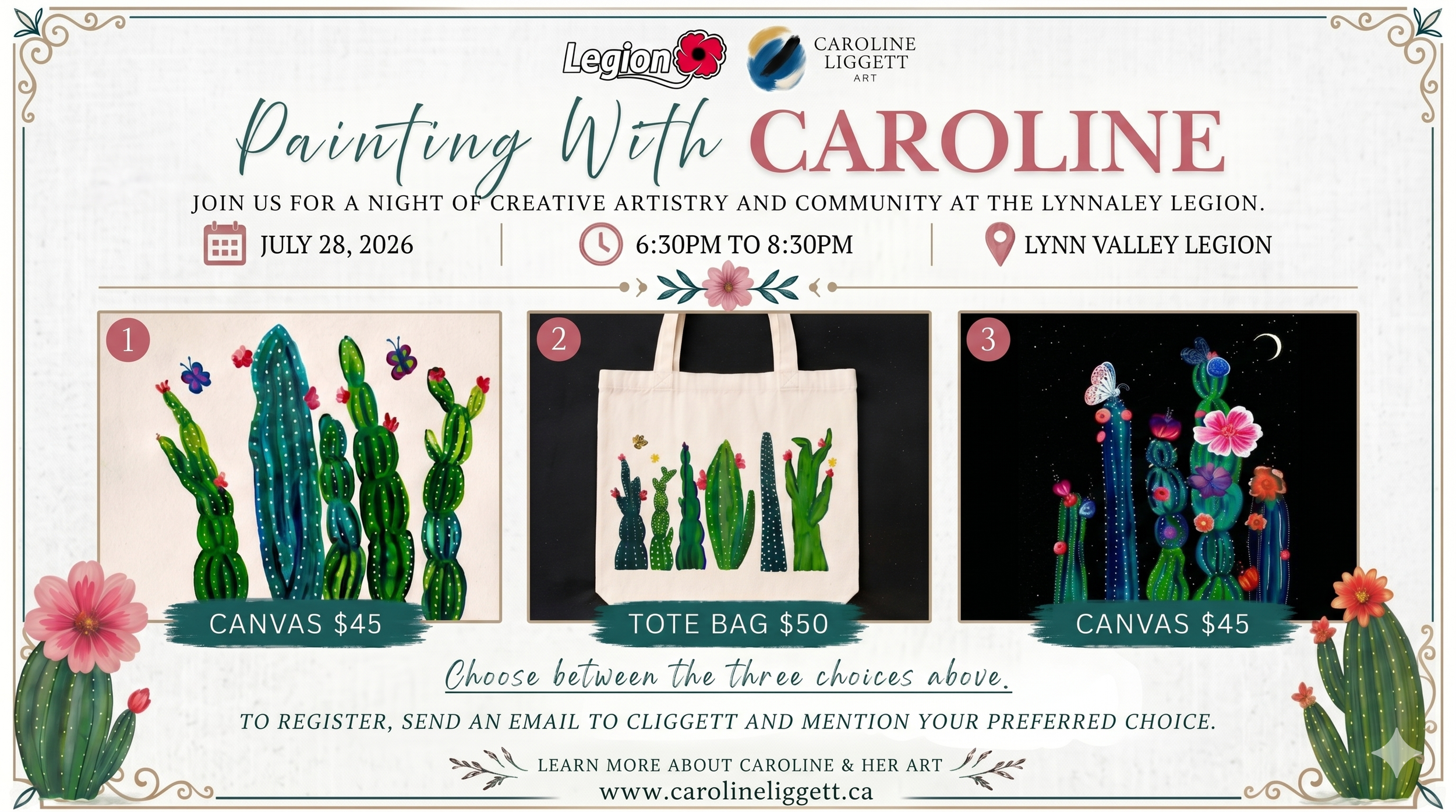 Painting with Caroline