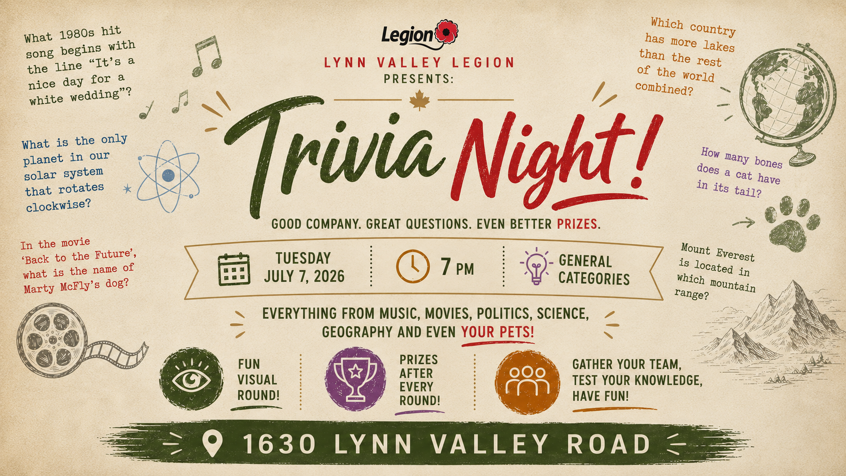 Trivia Night!