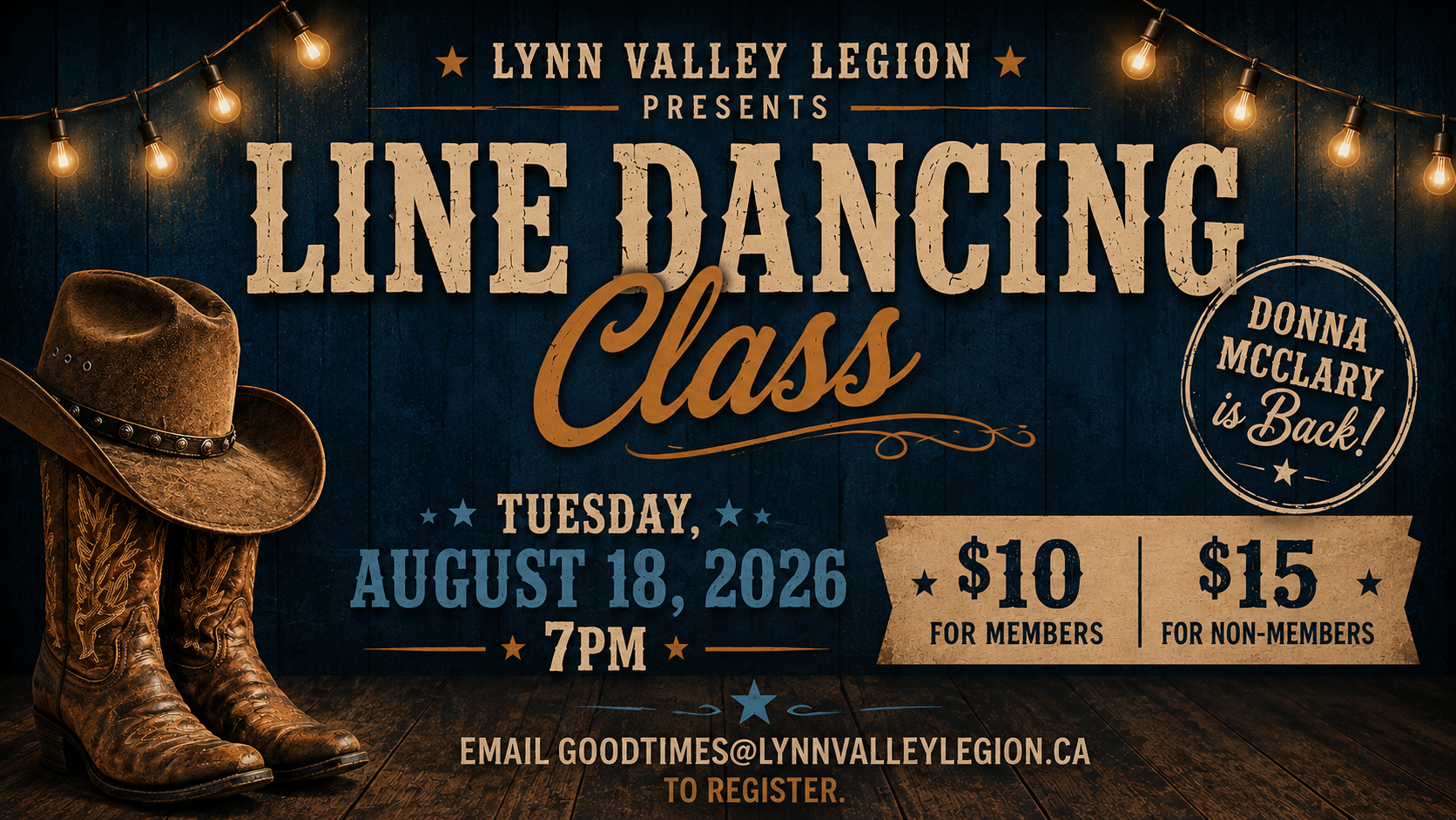 Line Dancing Returns!
